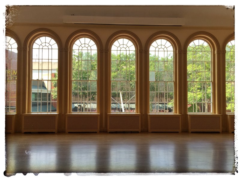 An image of tall windows.